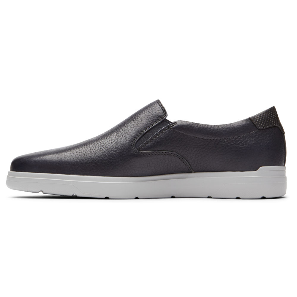 ロック ポート スニーカー メンズ 黒 - Total Motion Lite Slip-On - ZPF167258